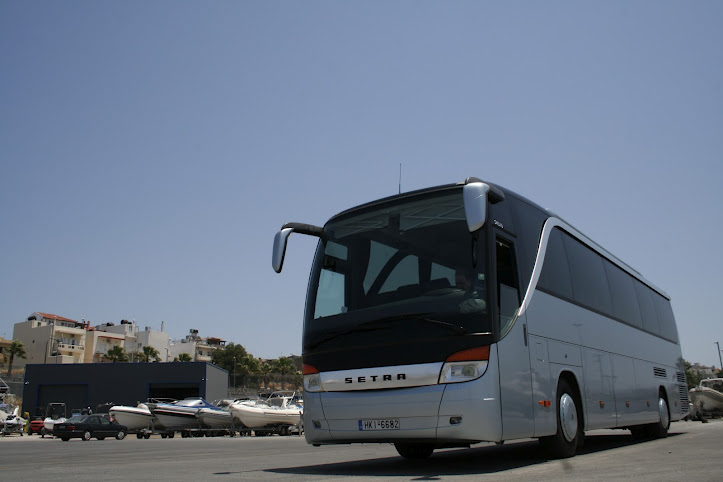Luxury tourist buses